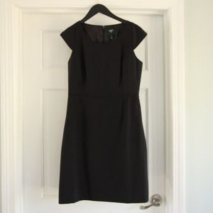 NWOT jCrew Black Suiting Dress  - Sz6
